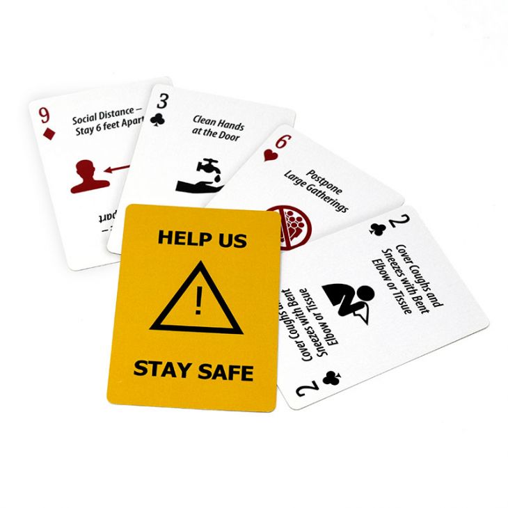 Custom Pandemic Safety Cards - Minimum 10 Decks main image